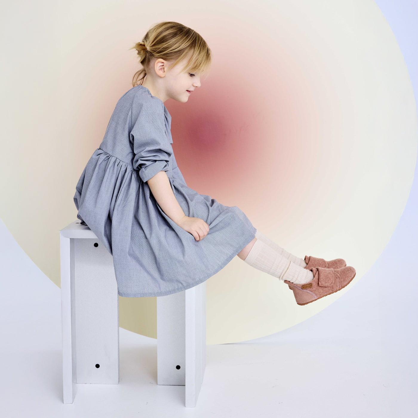 bisgaard casual wool rose