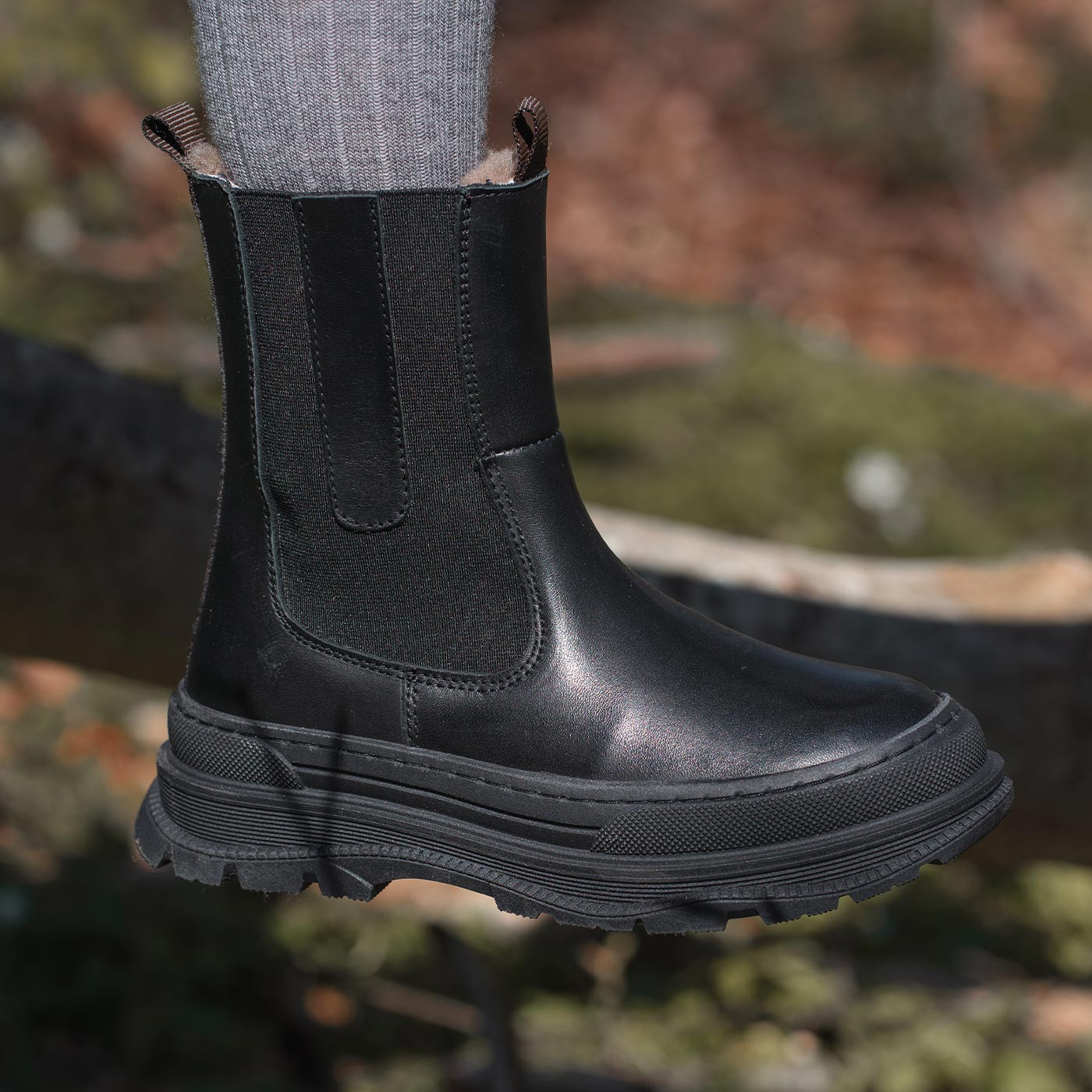 bisgaard mila lamb black polido