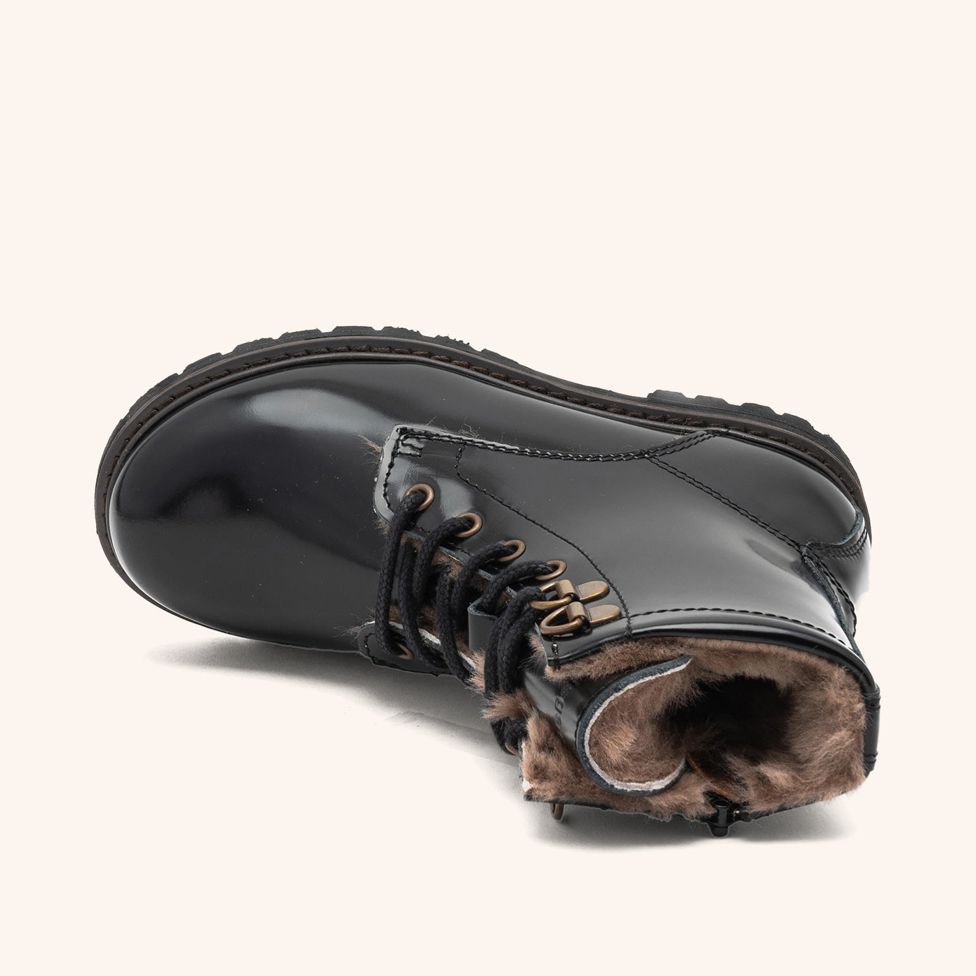 bisgaard maia lamb black polido