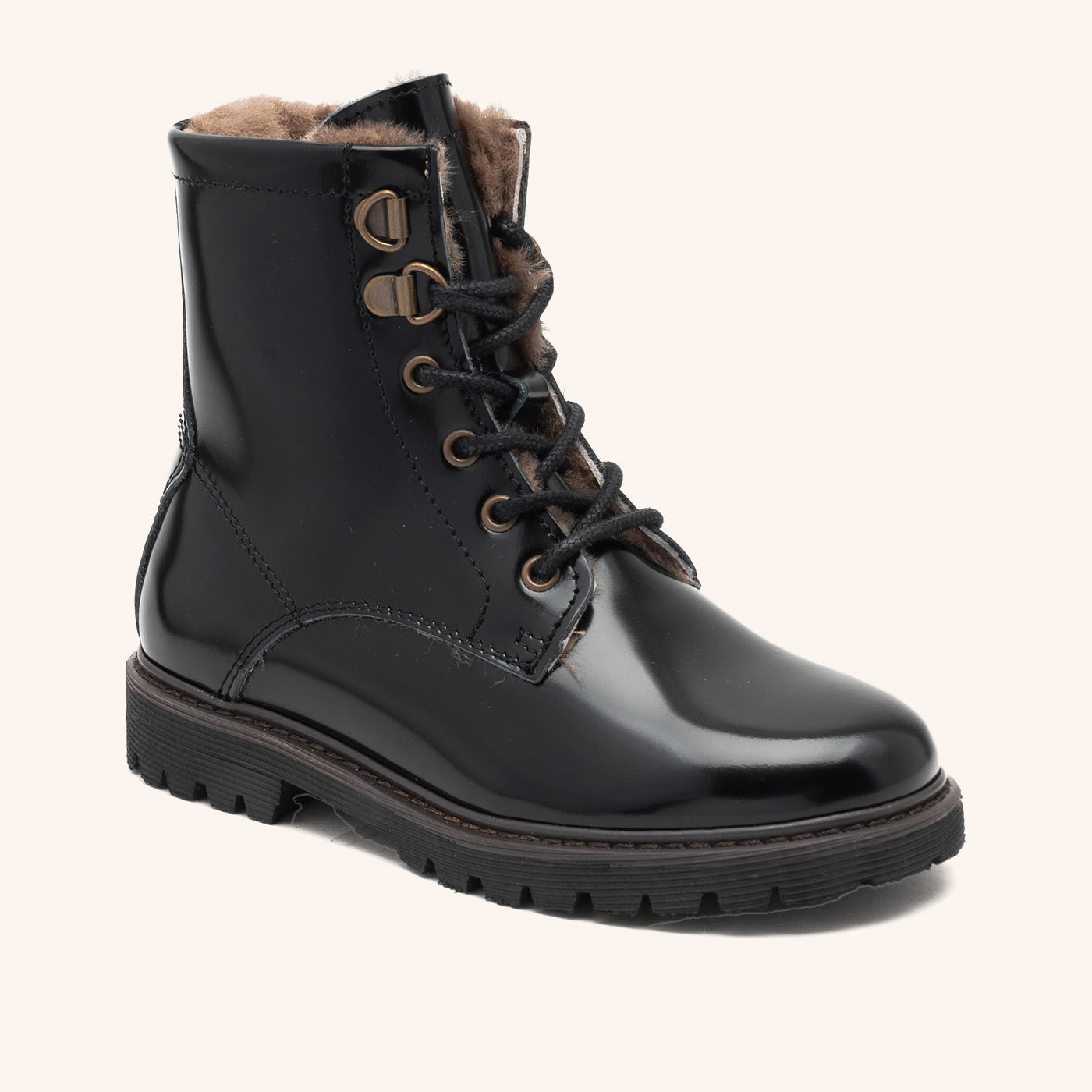 bisgaard maia lamb black polido