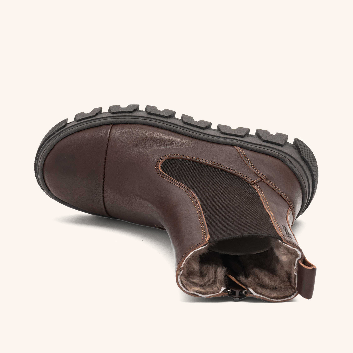 bisgaard nilla lamb dark brown