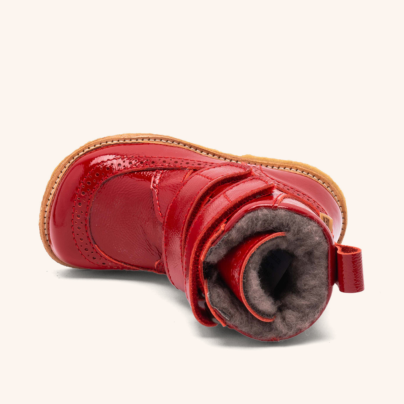 bisgaard elba tex red patent