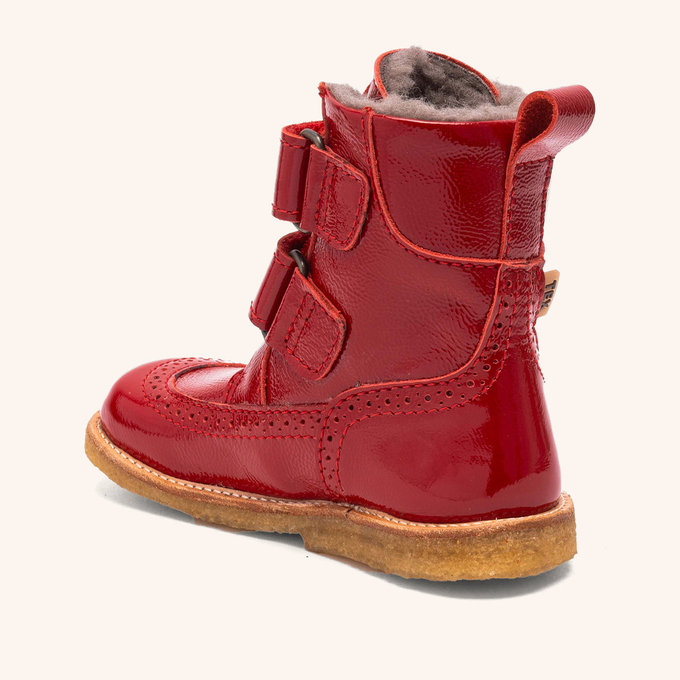bisgaard elba tex red patent