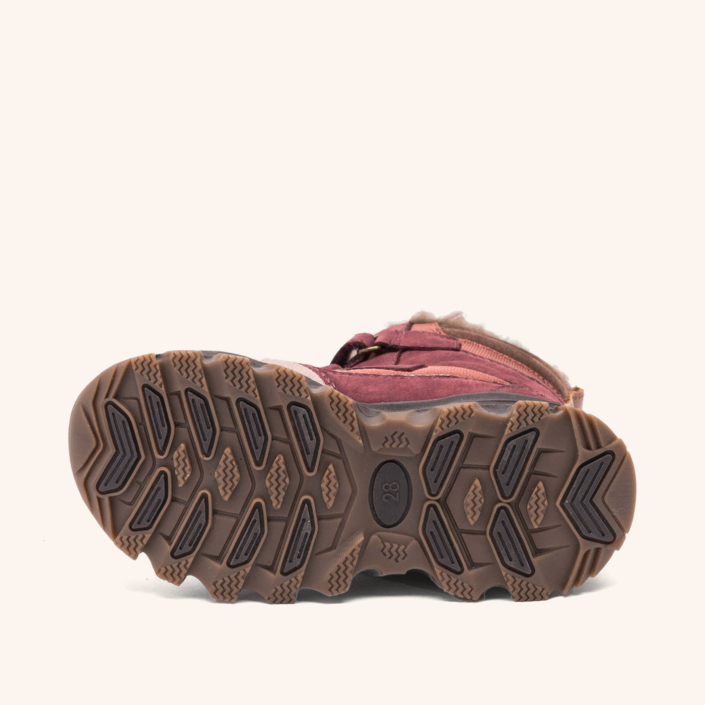 bisgaard eddie tex burgundy