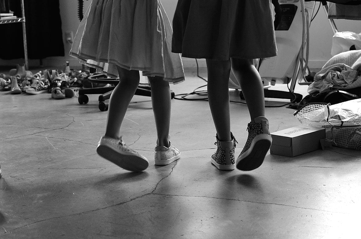 Sollten Kinder gebrauchte Schuhe tragen?