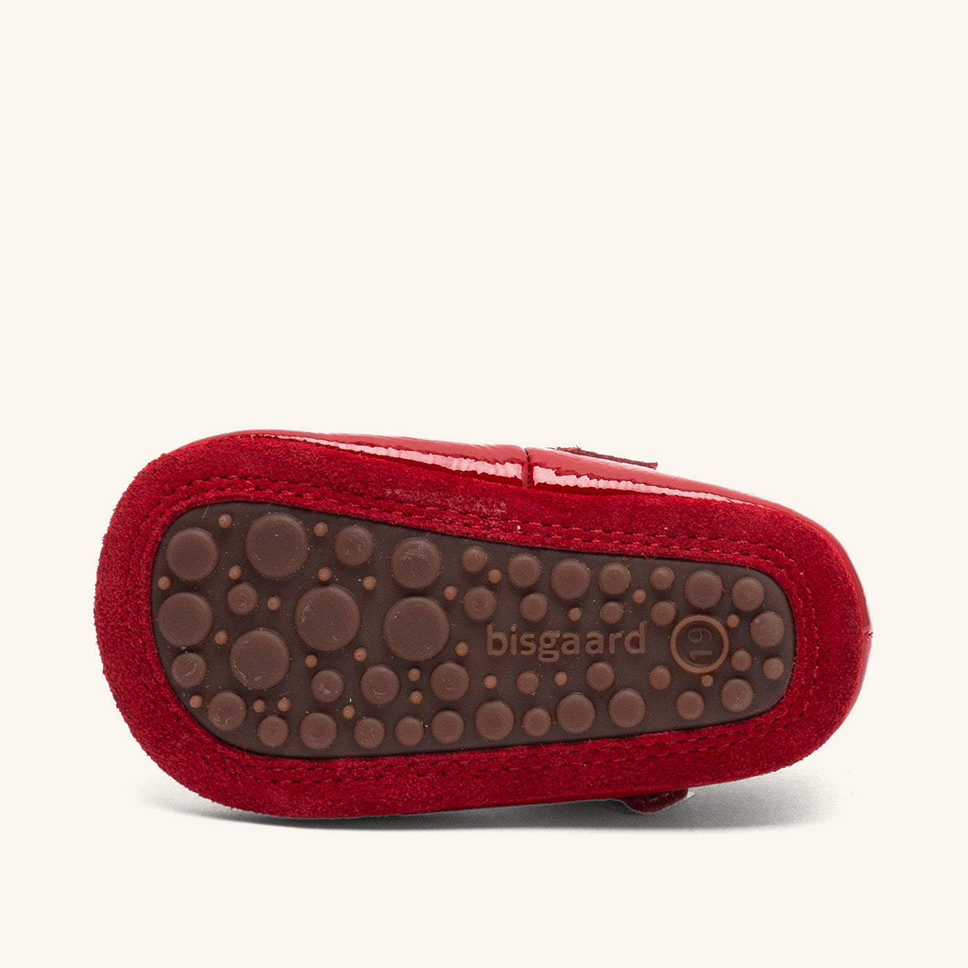 bisgaard annabelle red patent