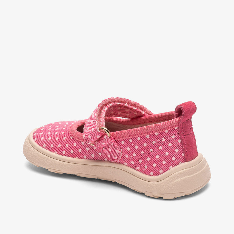 bisgaard barefoot ballet rose dots