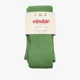 bisgaard x Cóndor cotton rib tights pear