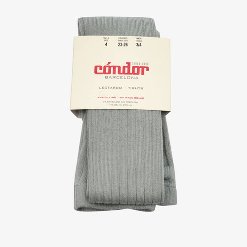 bisgaard x Cóndor cotton rib tights dry green