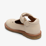 Beautiful bisgaard noelle vanilla leather boots with soft lining for kids