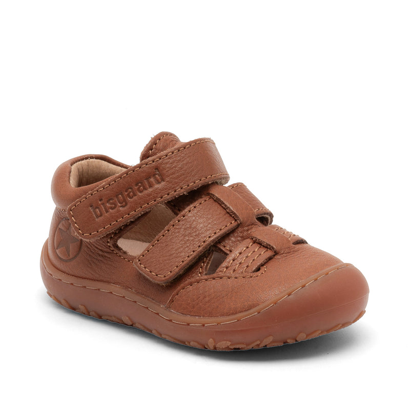 'Hana tan' Barfußschuh für kleine Kinderfüße, 100 % LWG-zertifiziertes Leder