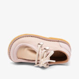 bisgaard holden l baby rose - pink leather baby shoes with soft sole