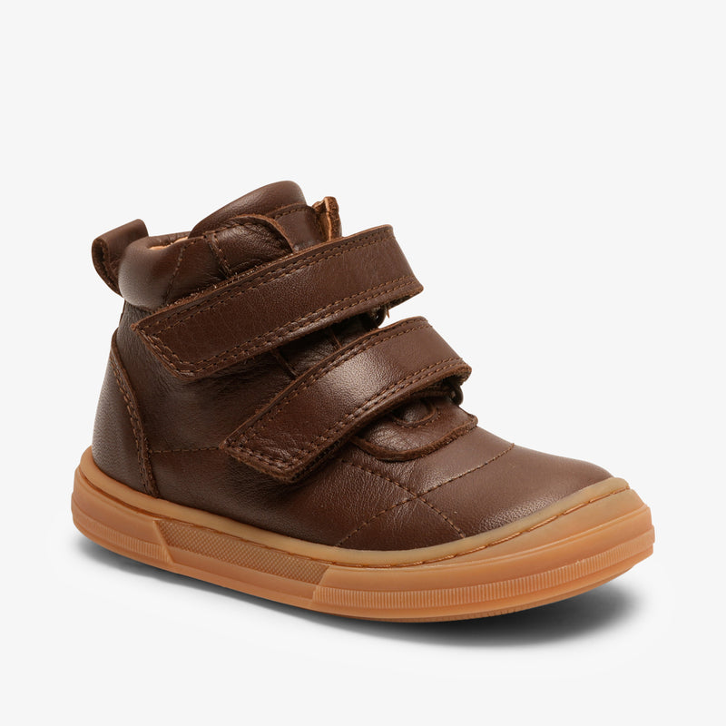 bisgaard keo dark brown Kinderschuh aus hochwertigem dunkelbraunem Leder