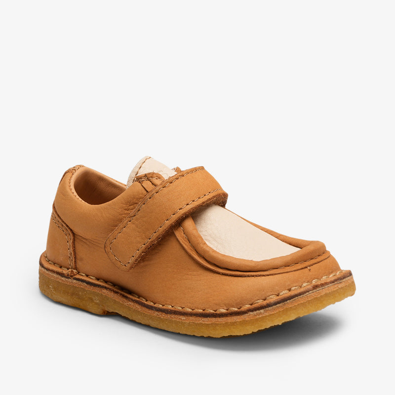 Bisgaard Holden V Cognac Kinderschuhe aus hochwertigem Leder in brauner Farbe