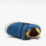 Stylish and durable bisgaard rob cobalt children's shoes with Velcro fastening