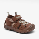 alt: Bisgaard Parker Chocolate - Handcrafted luxury leather kids' shoe in rich brown color