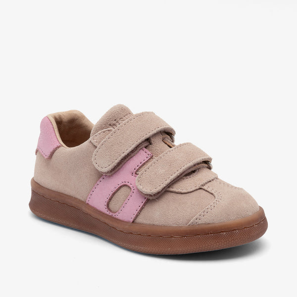 bisgaard bay v dusty rose Premium-Wildleder-Sneaker für junge Abenteurer, langlebig und stilvoll