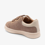 bisgaard renee glitter taupe kids' shoes with shimmery taupe color and glitter accents