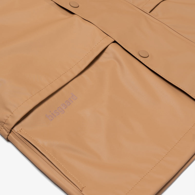 bisgaard aarhus rain jacket caramel