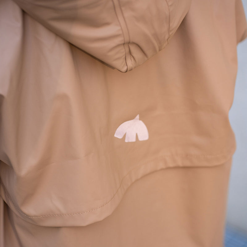 bisgaard aarhus rain jacket caramel