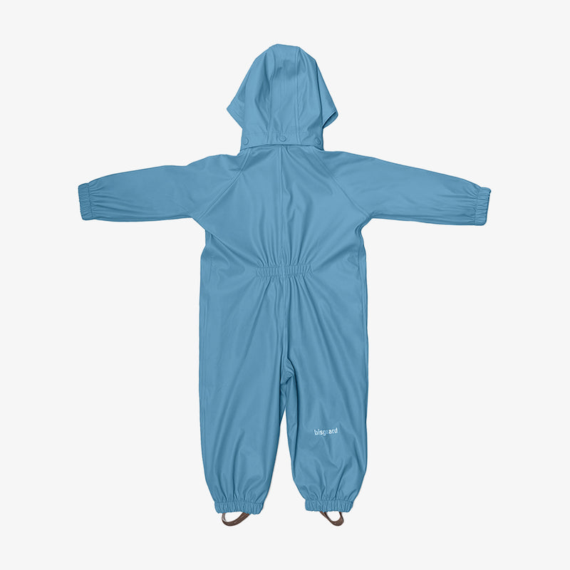 bisgaard aarhus rain suit wool pigion blue