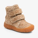 Adorable bisgaard evon tex bambi fur shoes for kids with warm and cozy fur lining