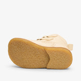 Beige bisgaard elba tex vanilla children's shoes with durable and waterproof material