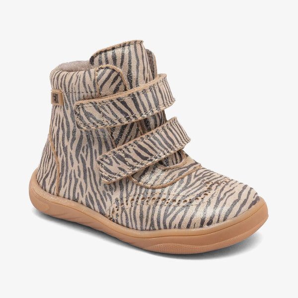 bisgaard barefoot philine tex zebra glitter