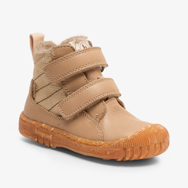 bisgaard helton tex taupe Kinderschuh für den Herbst und Winter