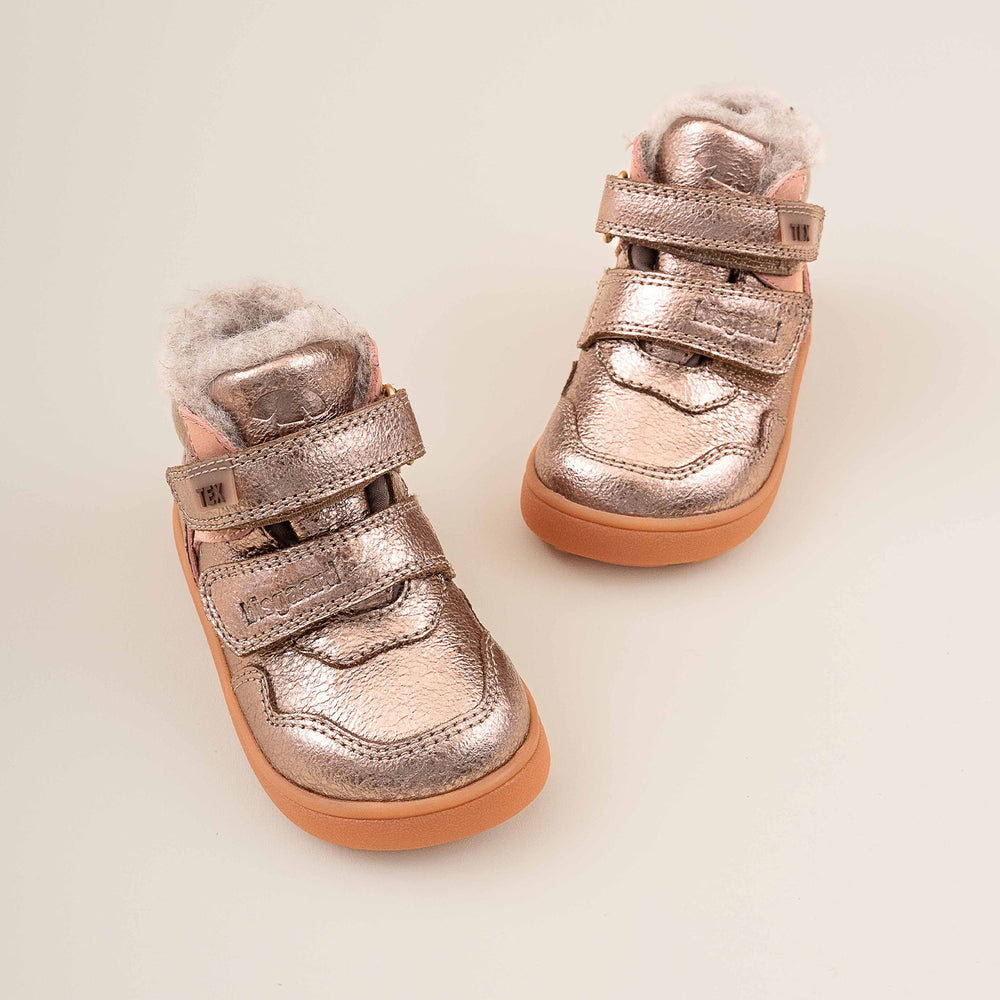 bisgaard barefoot becky tex rose gold