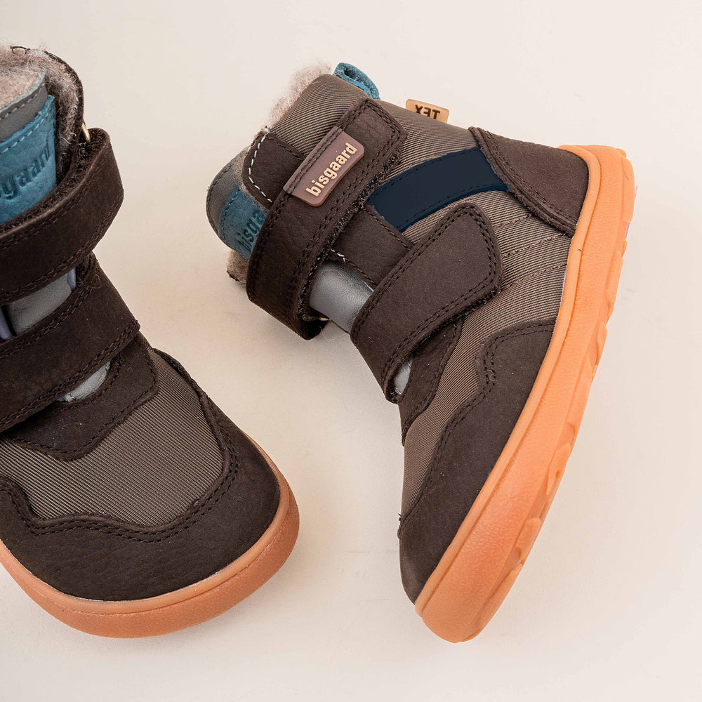 bisgaard barefoot timo tex dark brown