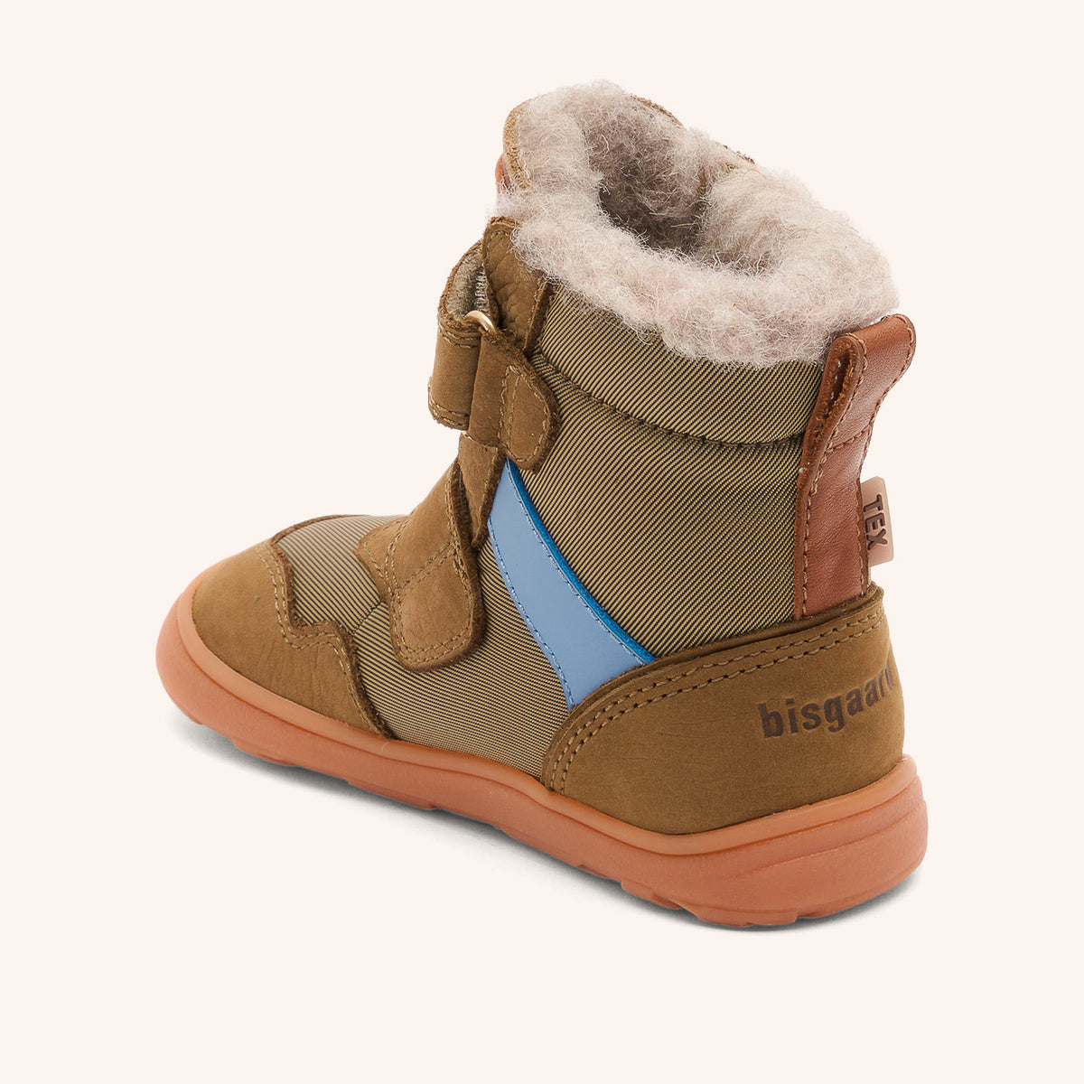 bisgaard barefoot timo tex khaki