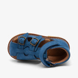 Adorable Bisgaard Steph blueberry shoes for kids with durable rubber sole