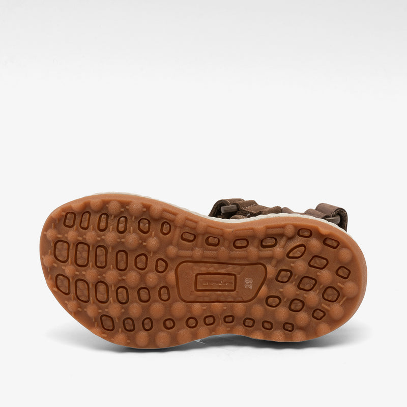 Cozy and stylish bisgaard raden bear kids' shoes in brown