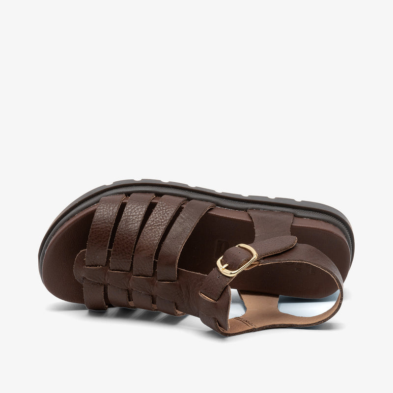 Schicke Sandale mit rutschfester Außensohle und elegantem Schnallenverschluss