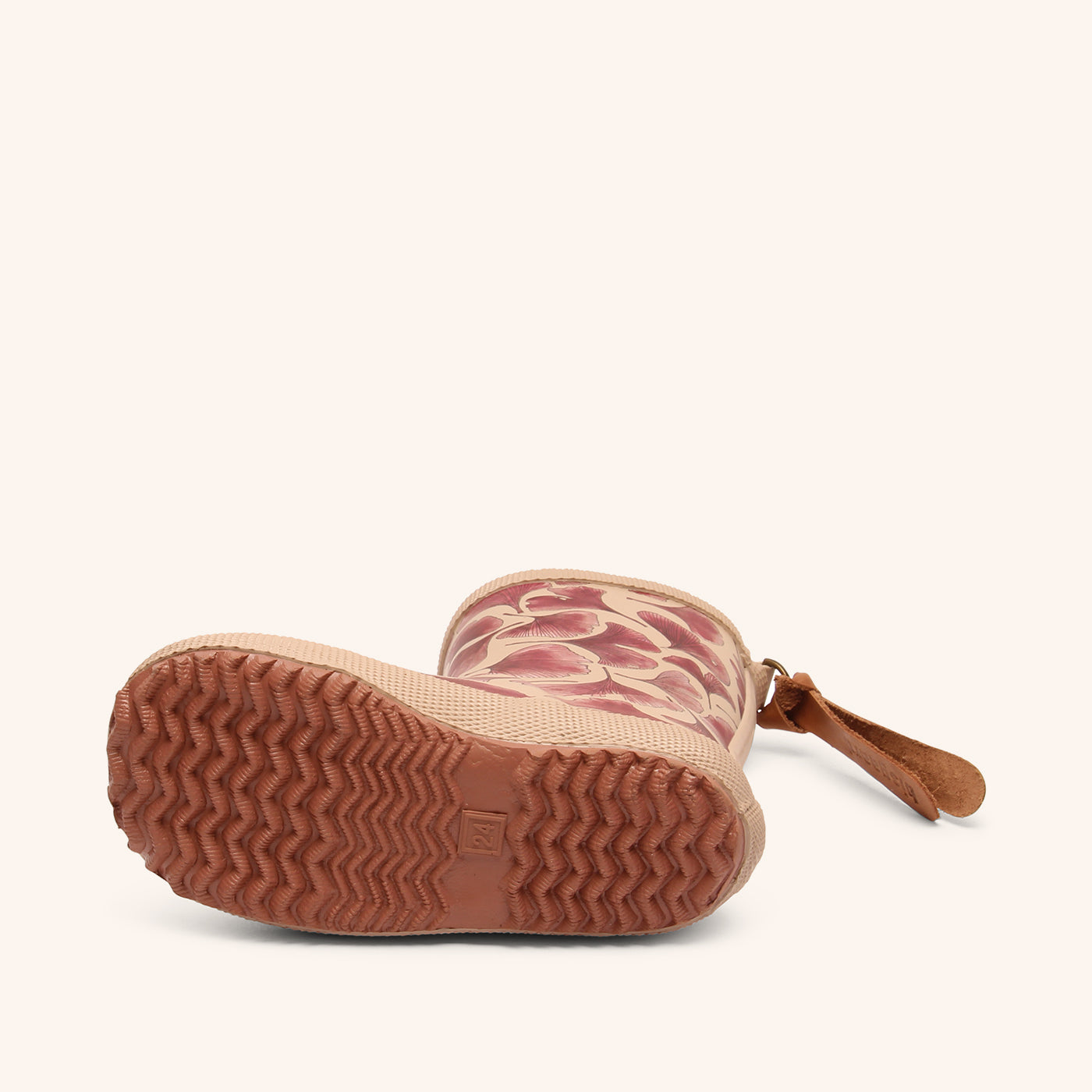 bisgaard fashion bordeaux leaves 