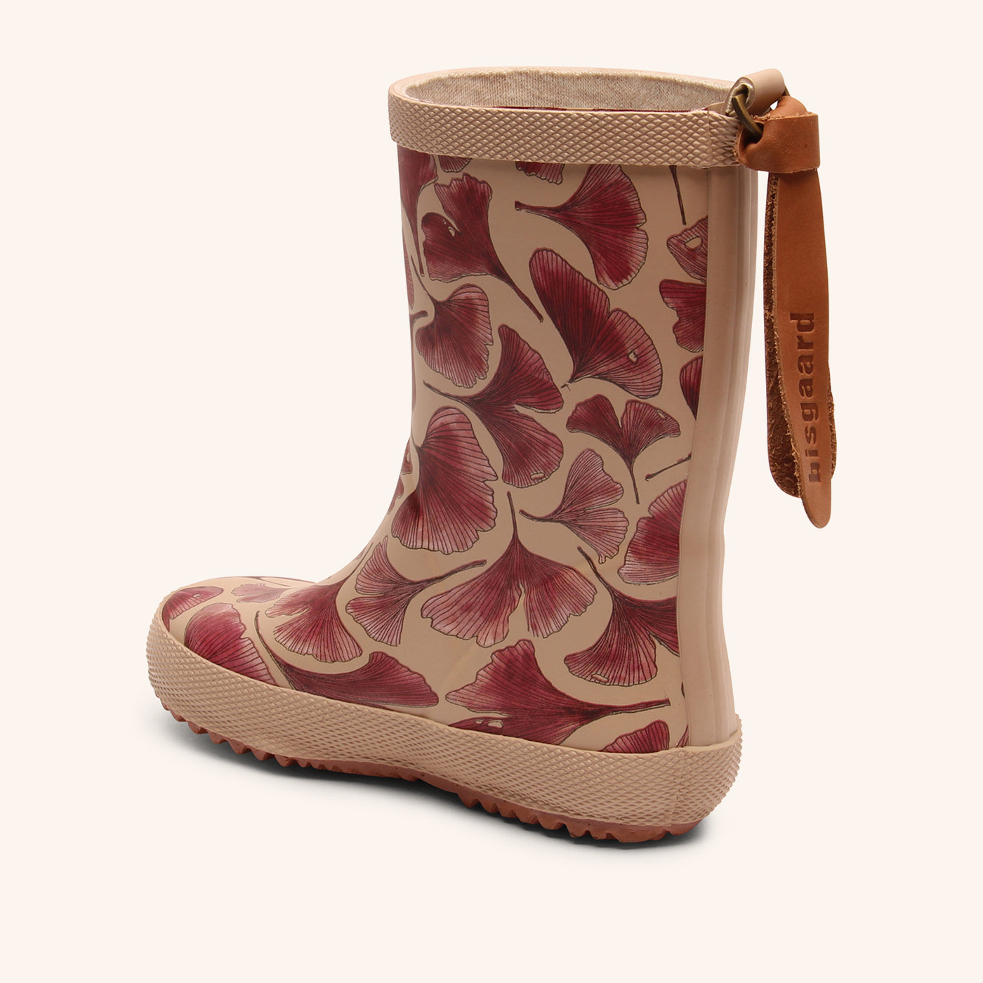 bisgaard fashion bordeaux leaves 