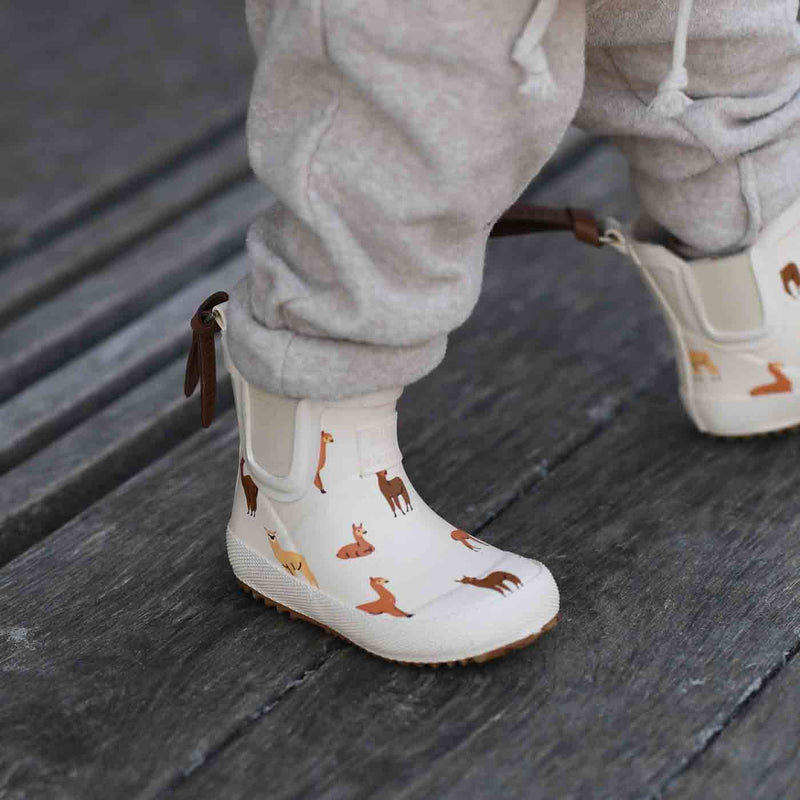 Huttelihut x bisgaard baby rubber alpaca