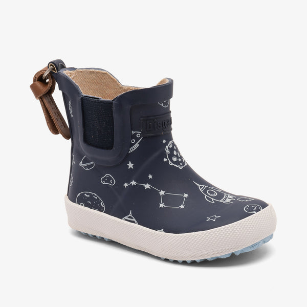 bisgaard Baby Gummi to the Moon Stiefel aus Naturkautschuk für sichere und bequeme Abenteuer bei Regenwetter