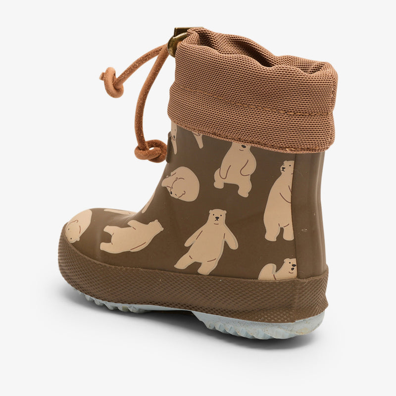 Bisgaard baby thermo rubber care bears - adorable and cozy footwear for little ones