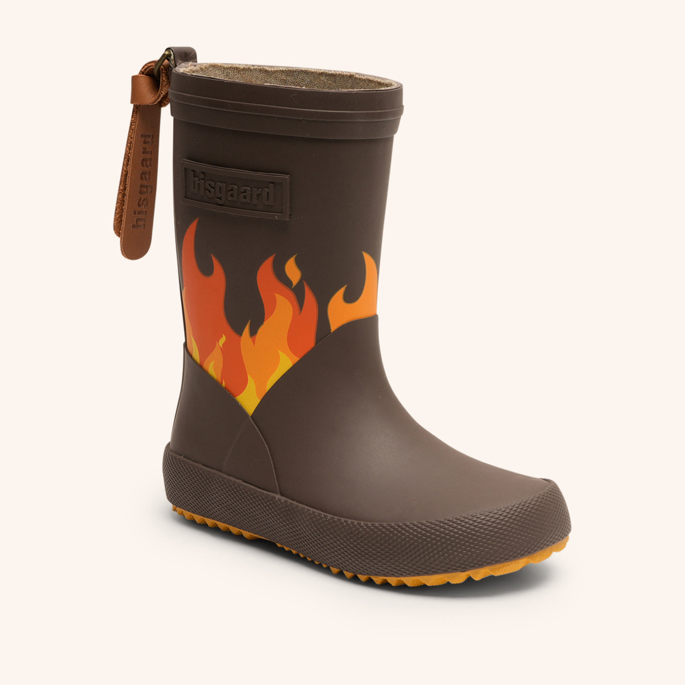 bisgaard fashion II brown flames