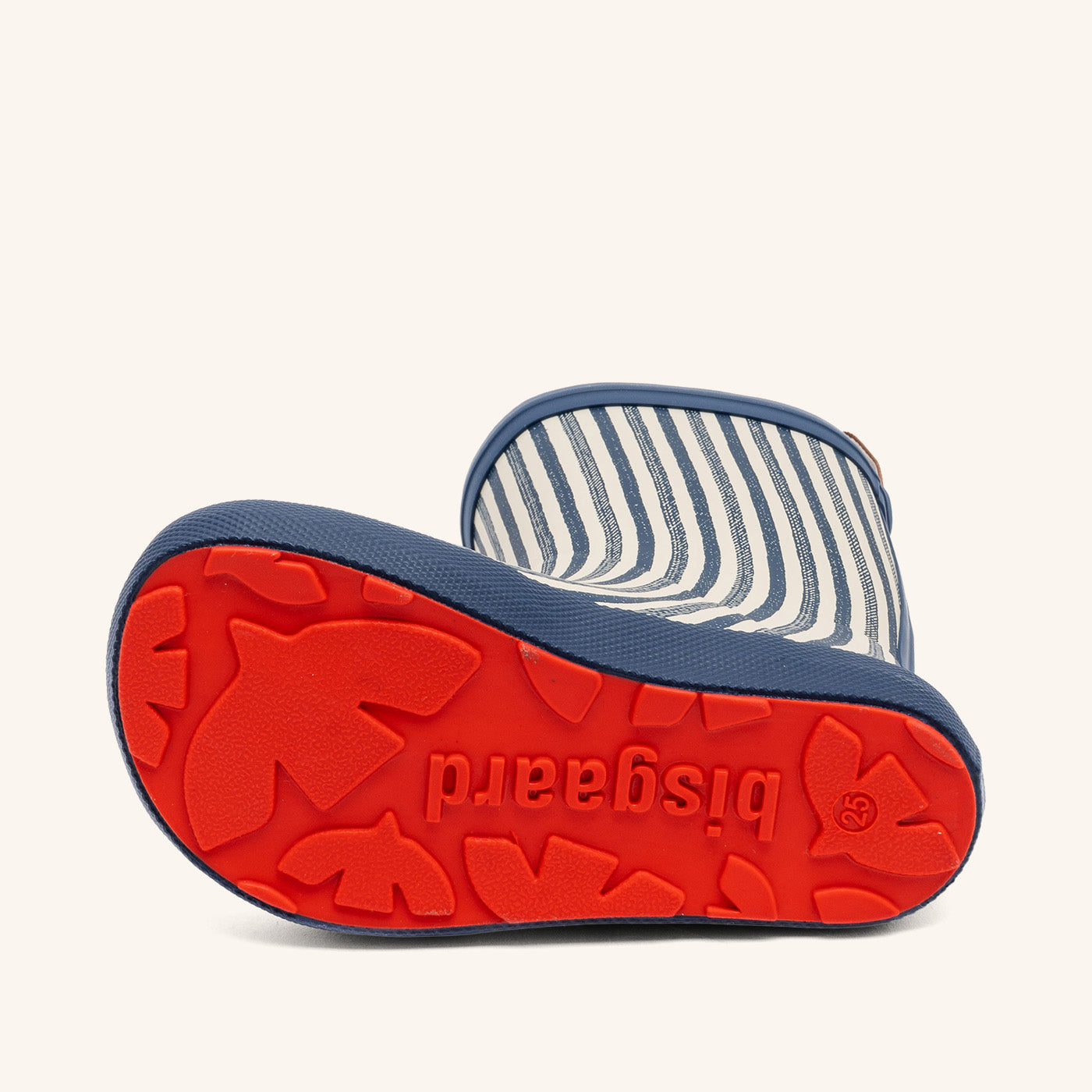 bisgaard barefoot high rubber sailor stripes
