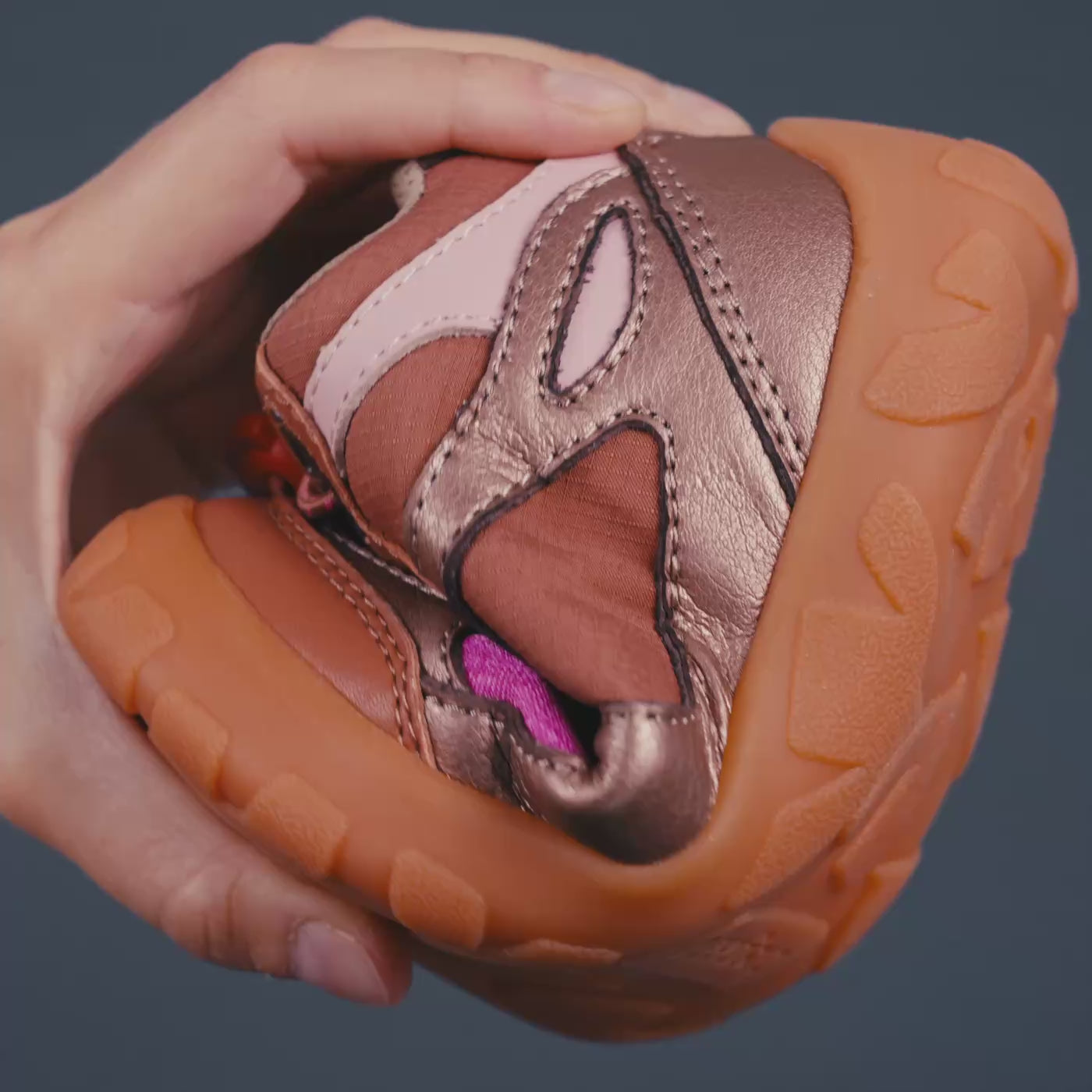 bisgaard barefoot lexon tex rose gold